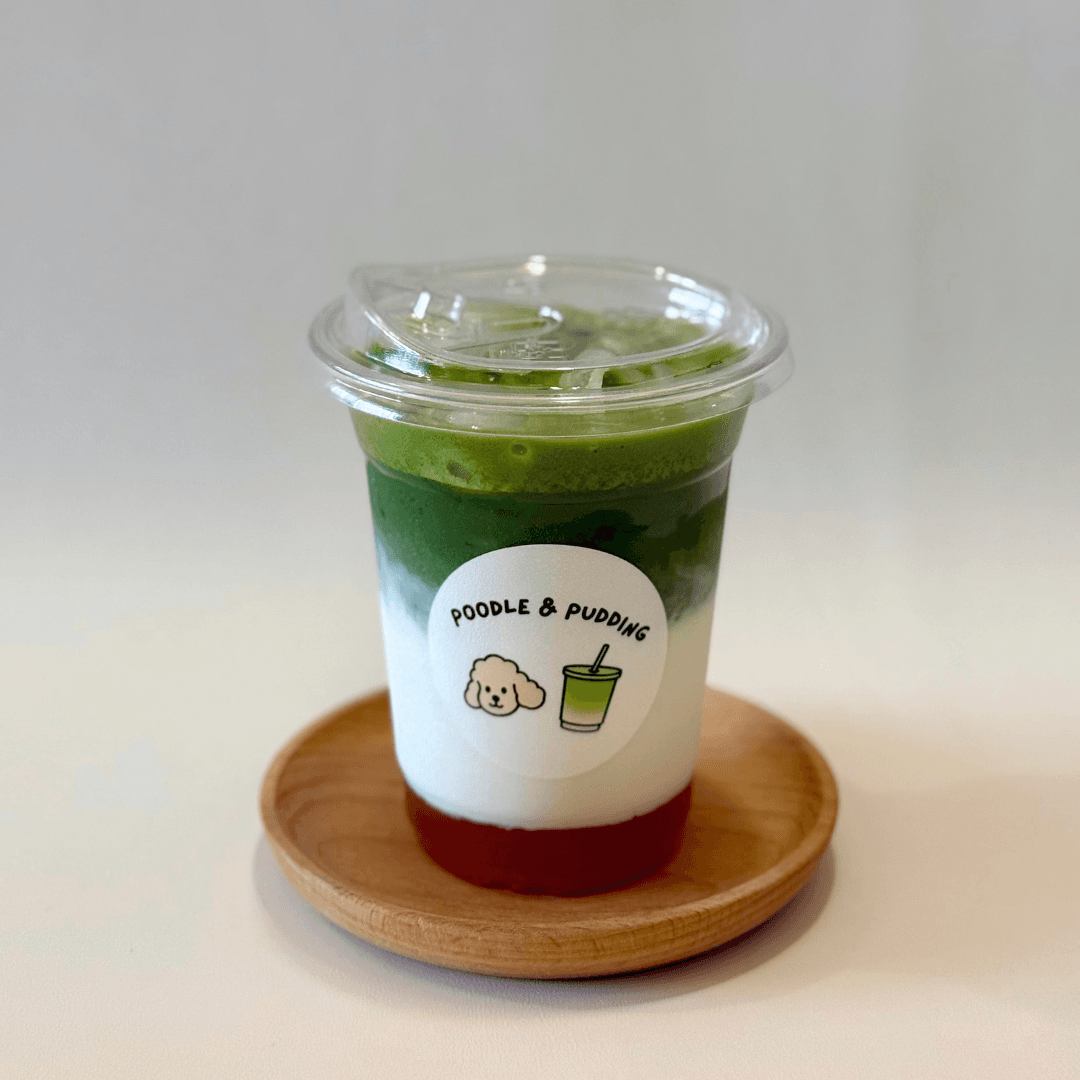 Mango Matcha Latte 🥭